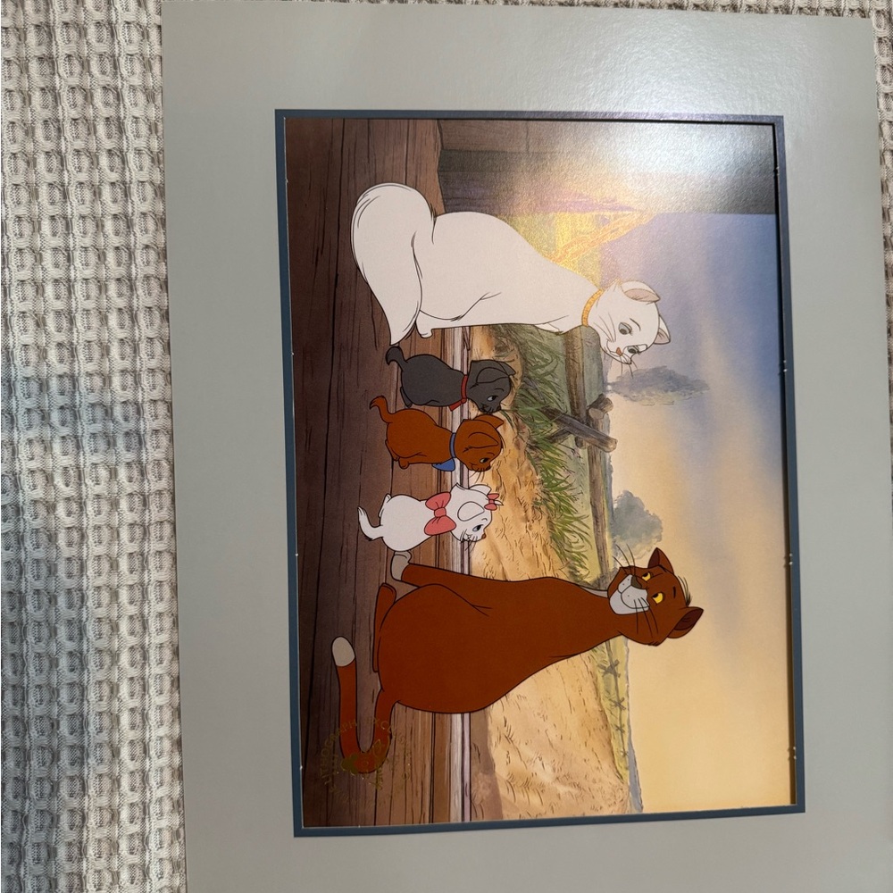 1996 Disney Aristocats Exclusive Disney Store Print